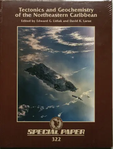 Cover of Tectonics and Geochemistry of the Northeastern Caribbean (SPECIAL PAPER (GEOLOGICAL SOCIETY OF AMERICA))