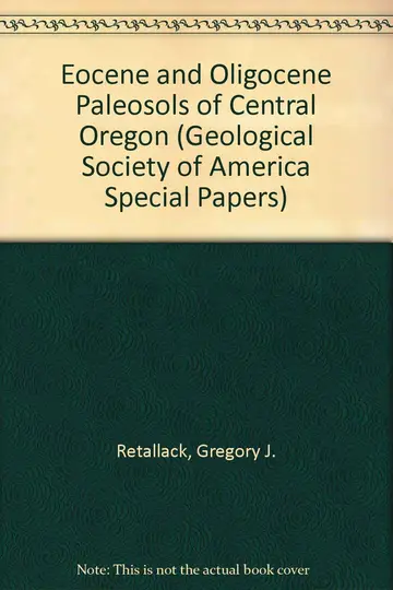 Cover of Eocene and Oligocene Paleosols of Central Oregon