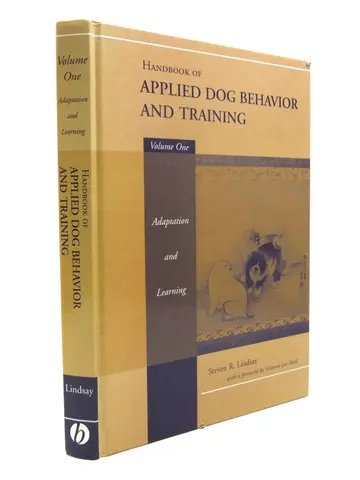 Cover of Handbook of Applied Dog Behavior and Training