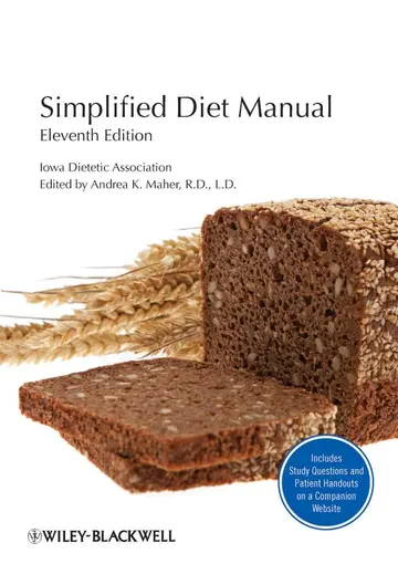Cover of Simplified Diet Manual