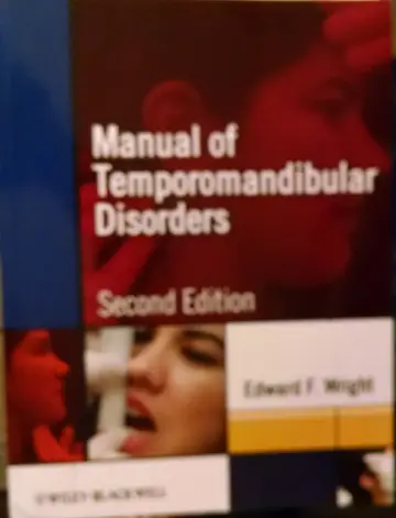 Cover of Manual of Temporomandibular Disorders