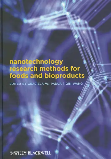 Cover of Nanotechnology Research Methods for Foods and Bioproducts