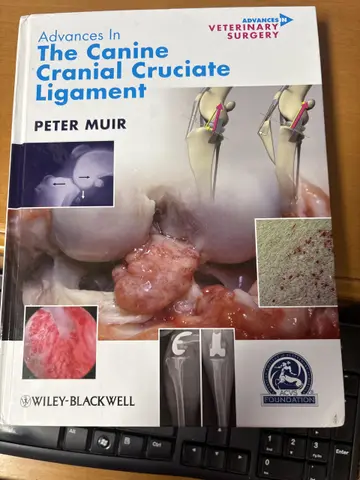 Cover of Advances in the Canine Cranial Cruciate Ligament