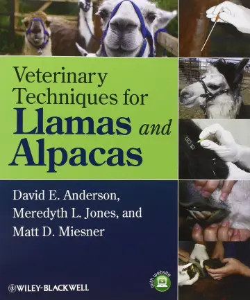 Cover of Veterinary Techniques for Llamas and Alpacas