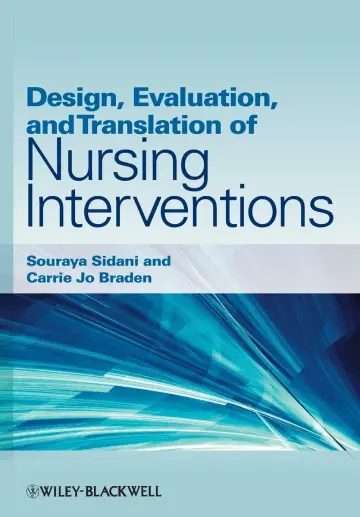 Cover of Design, Evaluation, and Translation of Nursing Interventions