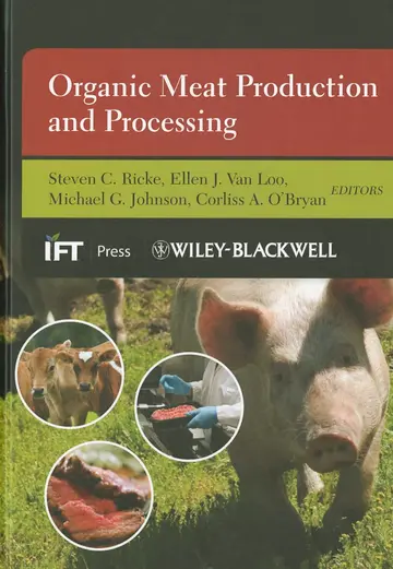 Cover of Organic Meat Production and Processing