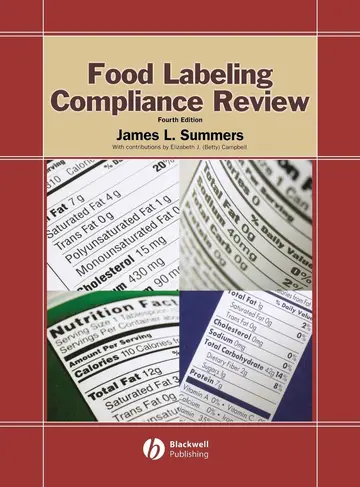 Cover of Food Labeling Compliance Review