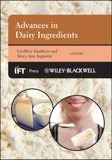 Cover of Advances in Dairy Ingredients (hb 2013)