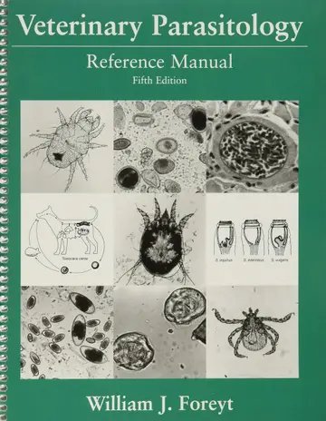Cover of Veterinary Parasitology Reference Manual 5Ed