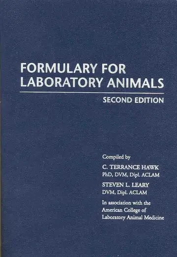Cover of Formulary for Laboratory Animals