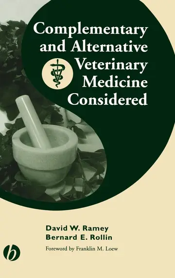 Cover of Complementary and Alternative Veterinary Medicine Considered