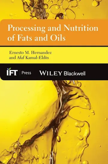 Cover of Processing and Nutrition of Fats and Oils