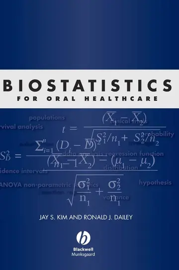 Cover of Biostatistics for Oral Healthcare
