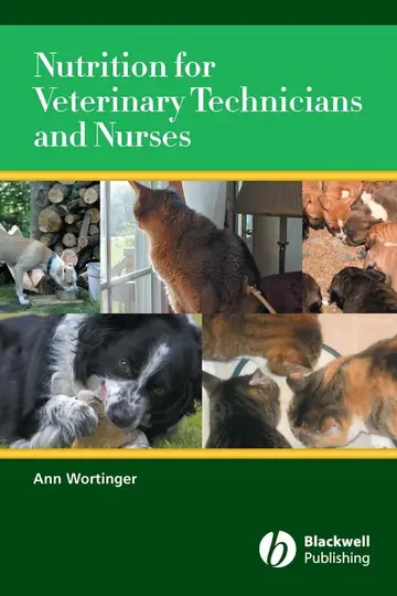 Cover of Nutrition for Veterinary Technicians and Nurses