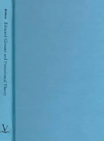 Cover of Edouard Glissant and Postcolonial Theory
