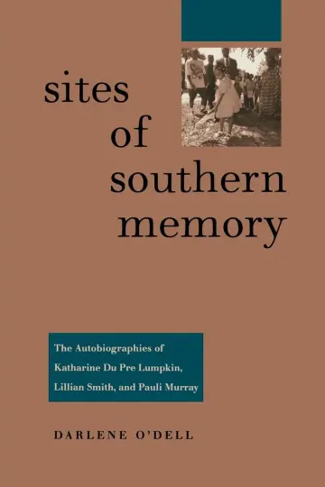 Cover of Sites of Southern Memory