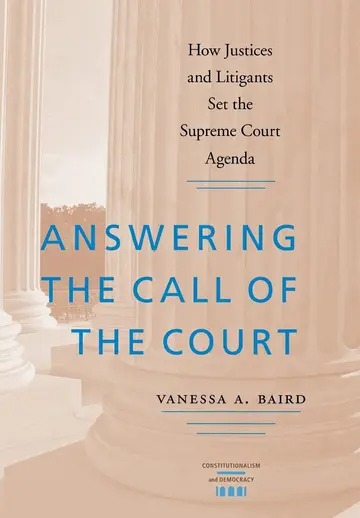 Cover of Answering the Call of the Court