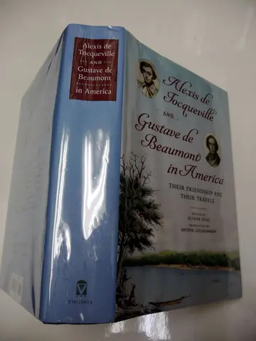 Cover of Alexis de Tocqueville and Gustave de Beaumont in America