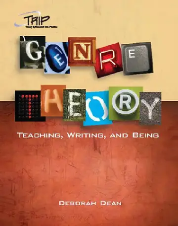 Cover of Genre Theory