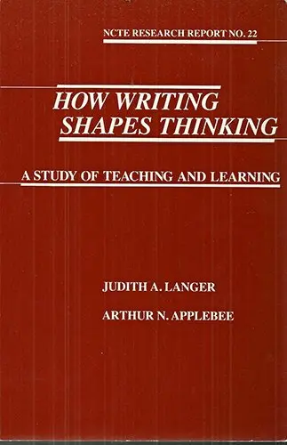 Cover of How Writing Shapes Thinking