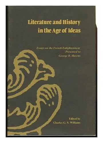 Cover of Literature and History in the Age of Ideas