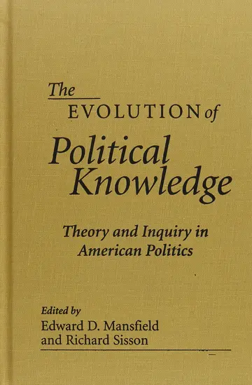 Cover of The Evolution of Political Knowledge