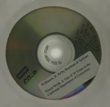 Cover of Prison Work