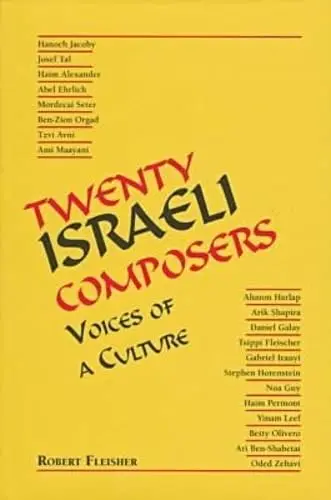 Cover of Twenty Israeli Composers