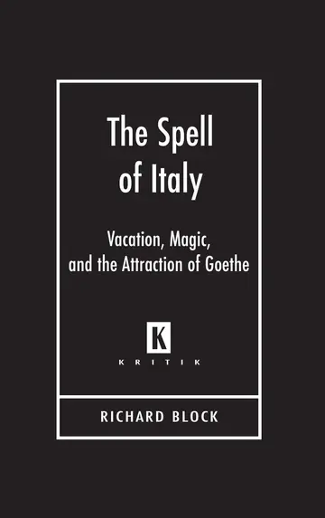 Cover of The Spell of Italy
