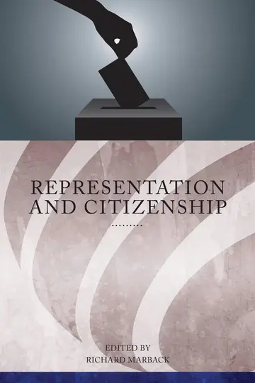 Cover of Representation and Citizenship