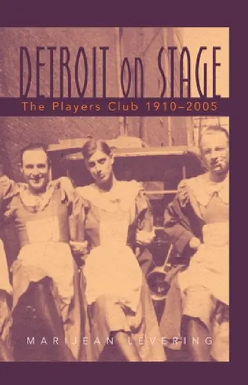 Cover of Detroit on Stage