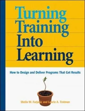 Cover of Turn Training into Learning