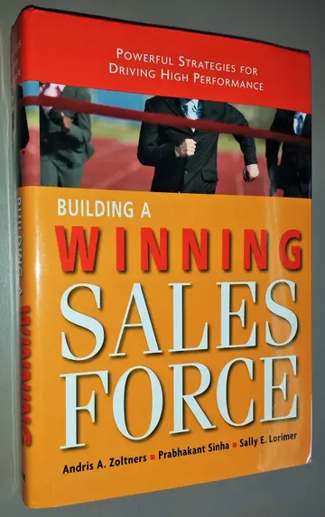 Cover of Building a Winning Sales Force