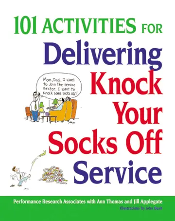 Cover of 101 Activities for Delivering Knock Your Socks Off Service