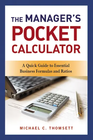 Cover of The Manager's Pocket Calculator