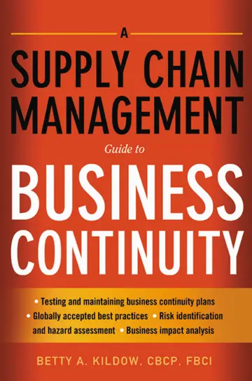 Cover of A Supply Chain Management Guide to Business Continuity