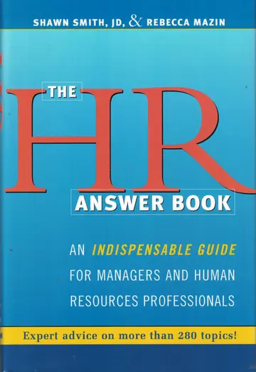 Cover of The Hr Answer Book