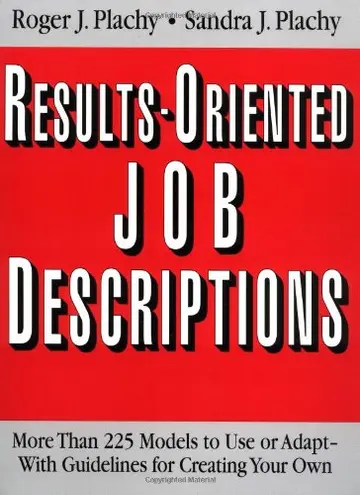 Cover of Results-Oriented Job Descriptions