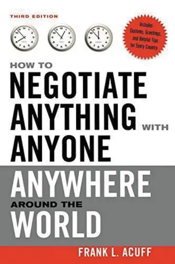 Cover of How to Negotiate Anything with Anyone Anywhere Around the World