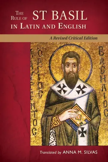 Cover of The Rule of St. Basil in Latin and English
