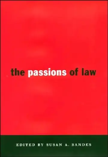 Cover of The Passions of Law
