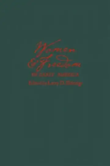 Cover of Women and Freedom in Early America