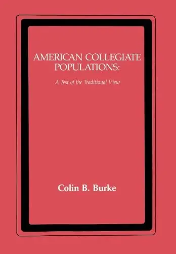 Cover of American Collegiate Populations