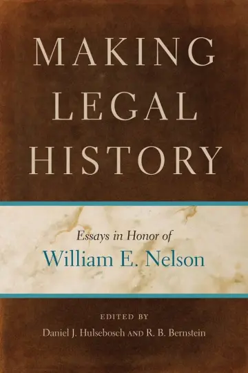 Cover of Making Legal History