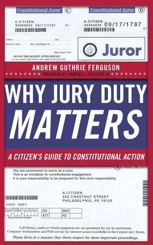 Cover of Why Jury Duty Matters