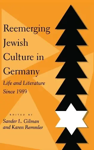 Cover of Reemerging Jewish Culture in Germany