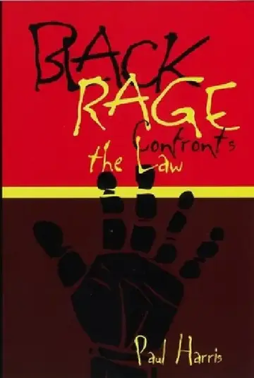 Cover of Black Rage Confronts the Law