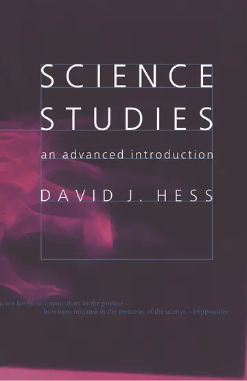 Cover of Science Studies