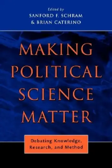 Cover of Making Political Science Matter