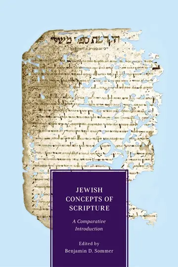 Cover of Jewish Concepts of Scripture